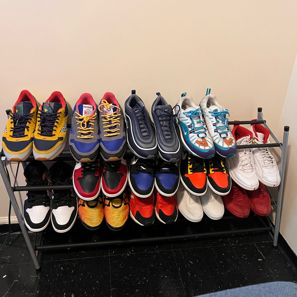 10.5/11 Jordan, Nike, Reebok, Adidas Sneakers